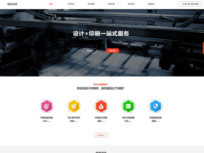 營口廣告設(shè)計(jì)網(wǎng)包裝印刷廠網(wǎng)站制作-案例